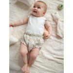 Ensemble t - shirt et bloomer en tissu liberty b�b�