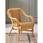 Fauteuil enfant en rotin marceau