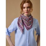 Foulard imprim� fleuri femme