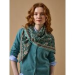 Foulard imprim� fleuri femme