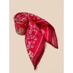 Foulard soie femme motif paisley