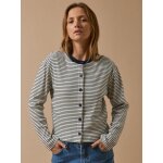 Gilet cardigan ray femme coton biologique