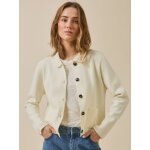 Gilet col chemise maille milano femme