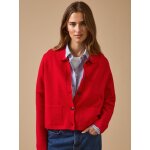 Gilet col chemise maille milano femme