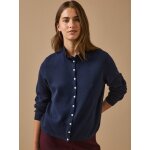 Gilet femme coton biologique et cachemire
