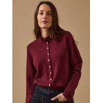 Gilet femme coton biologique et cachemire
