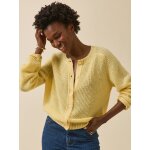 Gilet femme avec laine, alpaga et mohair