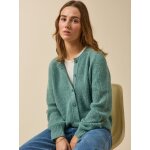Gilet femme avec laine, alpaga et mohair