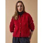 Gilet femme avec laine et mohair