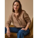 Gilet femme avec laine et mohair