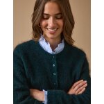 Gilet femme avec laine et mohair