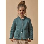 Gilet fille en molleton - coton biologique