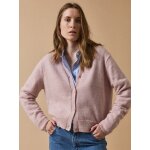 Gilet maille irise femme avec alpaga et laine