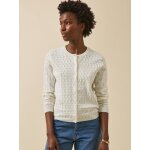 Gilet maille pointelle femme