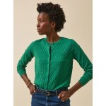 Gilet maille pointelle femme