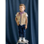 Gilet rversible enfant sakari - cyrillus x apaches collections