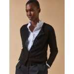 Gilet rversible femme mlange kid mohair