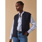 Gilet sans manches femme avec laine