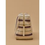 Grande pochette ray�e - collaboration moismont x cyrillus