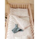 Housse de couette bb gaze de coton bio  baby gaufre