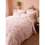 Housse de couette percale de coton  esprit toile de jouy