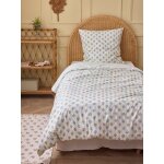 Housse de couette percale de coton  au jardin