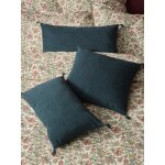 Housse de coussin en coton chenille