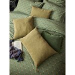 Housse de coussin en coton chenille