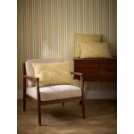 Housse de coussin en coton et lin - imprim fauve