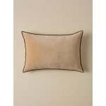 Housse de coussin en velours
