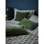 Housse de coussin en velours c�tel�