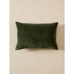 Housse de coussin en velours c�tel�