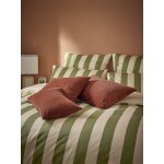 Housse de coussin en velours c�tel�
