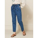 Jean carotte femme ana�s - coton biologique, d�lavage �coresponsable