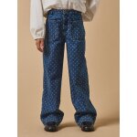 Jean droit fantaisie fille