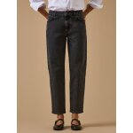 Jean mom femme claire coton biologique