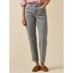 Jean mom femme claire coton biologique