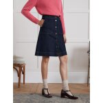 Jupe boutonne jean femme - denim coton biologique