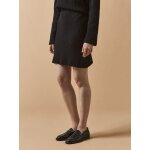 Jupe courte maille ctele femme
