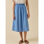 Jupe longue coton ray� femme