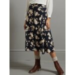 Jupe mi - longue femme imprim ikat