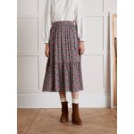 Jupe mi - longue femme tissu liberty tapestry - limited collection