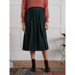Jupe mi - longue femme viscose dobby