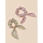 Lot de 2 chouchous en tissu liberty fille