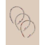 Lot de 3 fins serre - ttes fille en tissu liberty