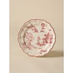 Lot de 4 assiettes � dessert - gien x cyrillus