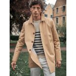 Manteau car coat twill homme