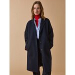 Manteau lainage double face femme