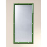 Miroir en bois faon tiges de bambou