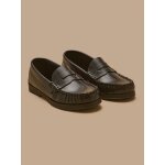 Mocassins en cuir fille